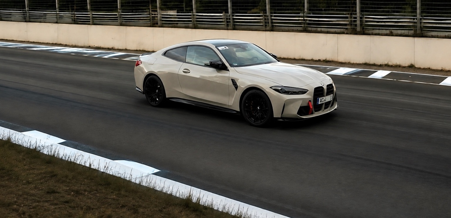 BMW als Ausgangsfoto für eine individuelle Steelbull-Metallsilhouette
